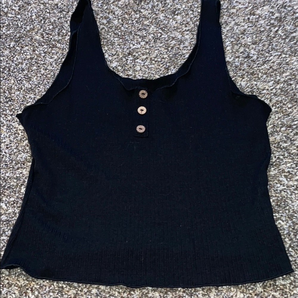 black tank top